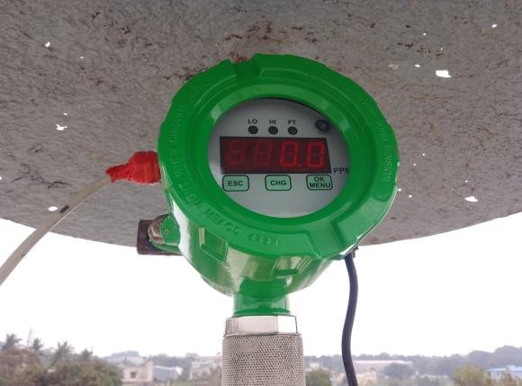 Fixed Gas Detectors ATEX certified industrial hazardous area VOC HCL CO NO2 SO2 detection