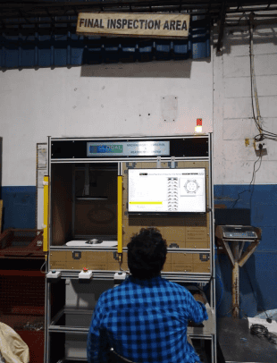 Machine vision inspection automated quality control industrial camera system manufacturing