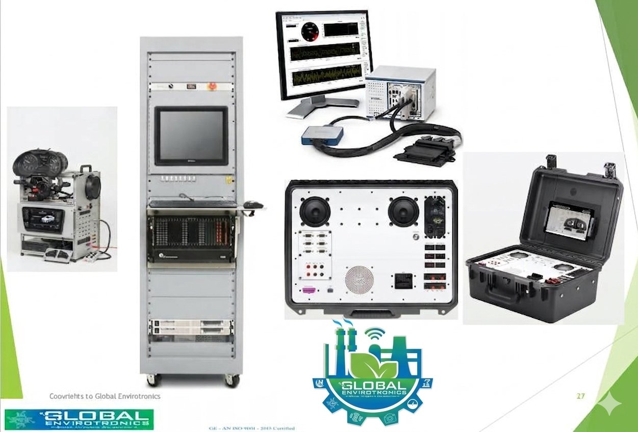 ATE automated test equipment test bench electronics industrial functional testing