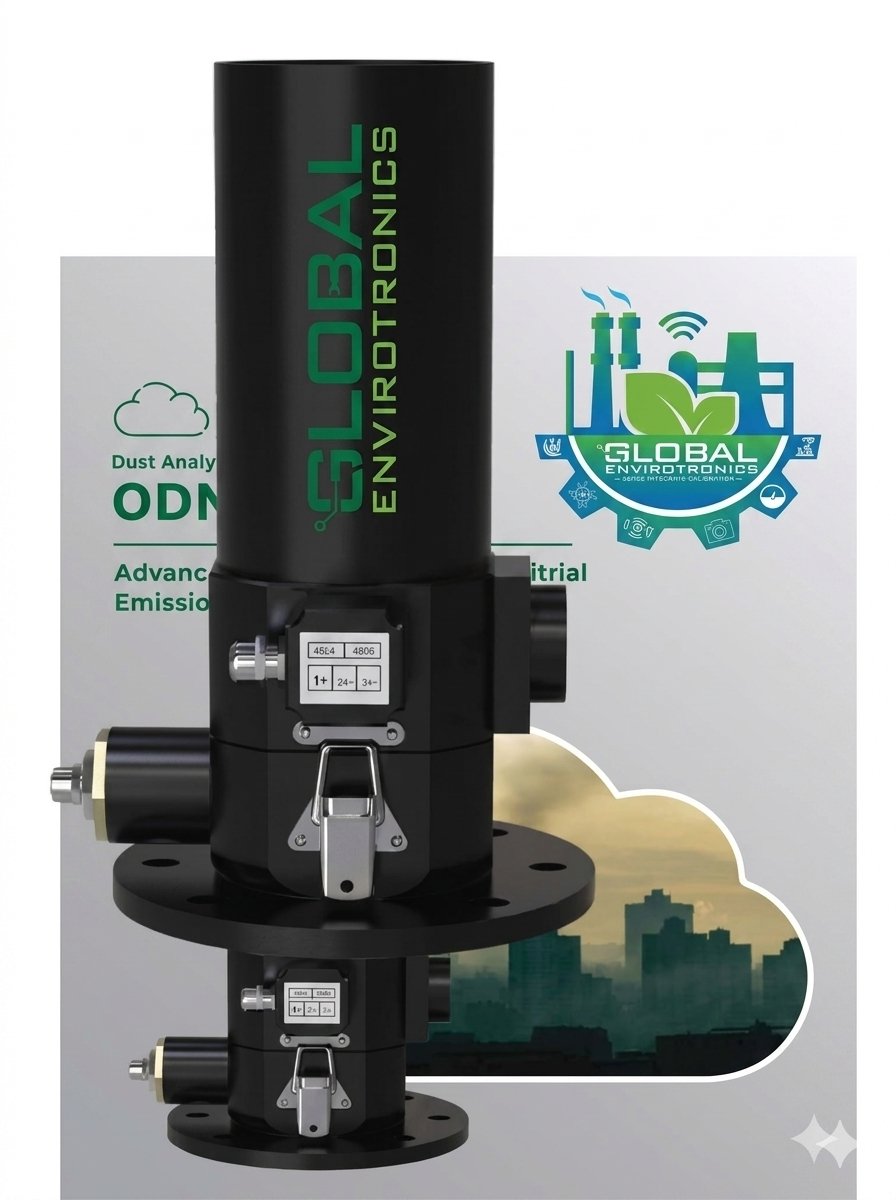 Online SPM dust analyser laser backward scattering stack dust monitor industrial India emission