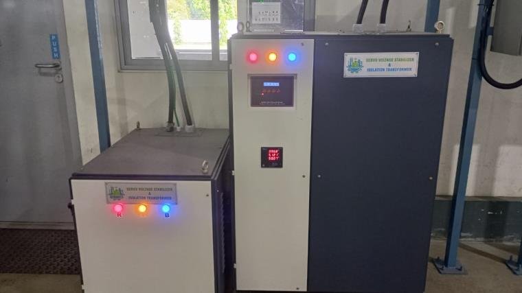 Isolation transformer 100KVA maintenance free earthling industrial CAAQMS power supply